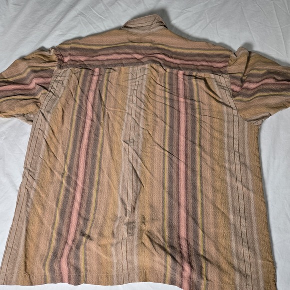 Tommy Bahama 100% Silk Hawaiian Shirt Button Up Short Sleeve Men's XXL Multicolo - Picture 10 of 11